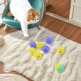 thumbnail image 2 of Interactive Cat Toy Balls with Bells, Colorful Plastic Vocal Rolling Ball, Jingle Sound Chasing Toy for Indoor Pets, Durable Scratching Balls, 2 of 4
