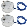 thumbnail image 1 of HUGFEGWE 2Pcs Synchronous Motor AC 110V 8-10RPM Synchron Motor Turntable Motor CW/CCW Direction 4W TYC-50 Horizontal Hole Tapping Shaft CJB91-113511, 1 of 7