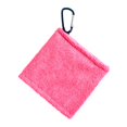 thumbnail image 5 of AMLESO 2xGolf Ball Towel with Clip Golf Ball Cleaner Pocket for Men Women Microfiber Wiping Cloth Golf Ball Cleaning Towel Golfer Gift , Pink, 4 Pcs, 5 of 10