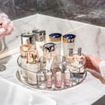 thumbnail image 6 of 360° Rotating Acrylic Storage Organizer, Clear Spinning Display Rack for Cosmetics, Jewelry, Skincare & Office Supplies, Revolving Countertop Caddy for Vanity, Bathroom & Desk, 6 of 8