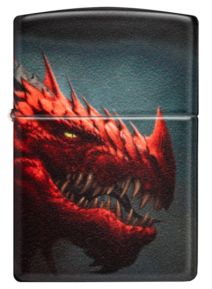 Pro-Cut ZIP-48777 2024 Zippo 49352 Red Dragon Design 540 Matte Lighter