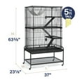 thumbnail image 2 of Prevue Pet Products Deluxe Small Animal Critter Cage 484, 2 of 9