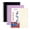Black+ Purple+Beige, variant on ONAVIA 1 Subject Notebook, 3 Pack, 4x4 Graph Ruled Paper, 9”×11”, Spiral Notebook with 3-Hole Punch, Flexible PP cover, 200pages/100sheets, 3 Aesthetic Colors