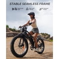 thumbnail image 6 of Electric Bike for Adults,26*4.0 Fat Tire E-Mountain Bicycle,Peak 750W Rated Motor 48V 13Ah 7-Speed Ebike,Black, 6 of 6