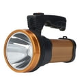 thumbnail image 4 of Foco de mano portátil recargable, potente linterna LED para acampar al aire libre, cortes de energía, 4 of 15