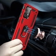 thumbnail image 4 of Fashion Armor Case For Samsung Galaxy S24 S23 S21 S20 FE Ultra S10 S9 Plus Note 20 Ultra Metal Ring Anti-drop Cover, 4 of 5