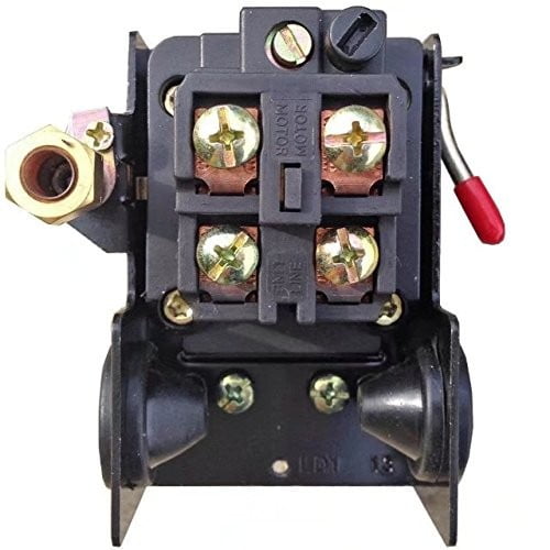 Air Compressor Pressure Switch Control 90-125 psi Single Port Heavy Duty 26A??