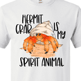 thumbnail image 4 of Inktastic Summer Hermit Crab is My Spirit Animal T-Shirt, 4 of 5