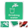 thumbnail image 3 of SHISUYAN Drinking Water Sign Drinking Water Tap Sink Sign Adhesive Drinking Water Sign, 3 of 8