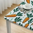 thumbnail image 4 of nygtbtfer Tablecloth for Round/Rectangle/Oval/Square Tablecloth in, Orange Green Table Cloth Cover for Fall Christmas, 4 of 7