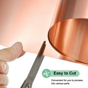 Uxcell Thin Copper Sheet Roll, 3500mm x 300mm x 0.03mm Pure Copper Metal Foil for Crafts