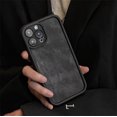 thumbnail image 1 of Simple Solid Color Large Hole Denim Pattern Phone Case For iPhone15 14 13 12 11 Pro Max TPU Fall prevention Cover New Products, 1 of 5