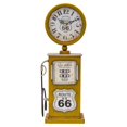 thumbnail image 1 of Yosemite Home Decor Horloge de Table Jaune Route 66, 1 of 1