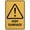 Warning Sign 3, variant on Caution Hot Landscape Sign - 8"x12" Vintage Metal Warning Sign, Retro Industrial Decor for Home Farm Bar Coffee Shop Club Wall Decoration