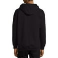 thumbnail image 4 of Hanes Men's Ultimate Cotton Heavyweight Full Zip Hoodie Black 2XL, 4 of 5
