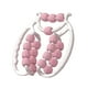 thumbnail image 4 of Rodillo de masaje de 20 ruedas para fascia, relajación muscular, rodillo de mano con abrazadera de 360 ​​grados para piernas Rosa, 4 of 9
