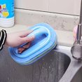 thumbnail image 2 of Cepillo de Limpieza con Mango, Esponja Multiusos Resistente para Cocina, Baño, Fregadero, Ollas, Pisos y Autocaravanas, 2 of 7