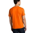 thumbnail image 4 of Gildan - Safety Orange T-Shirts, Workwear for Men, Hi-Vis Crew Neck Tee, Pack-6 Size: 4XL, 4 of 5