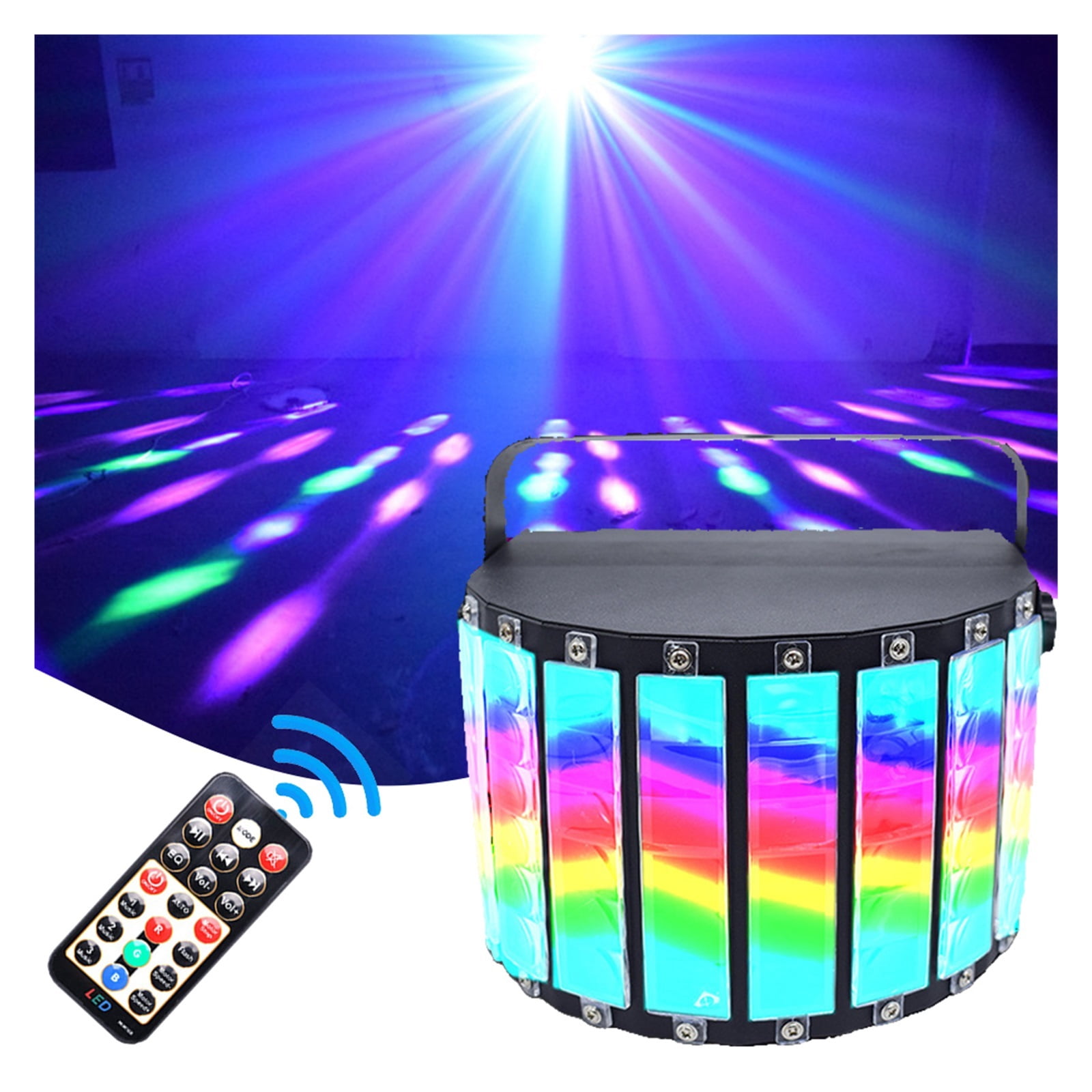 DMA Stage Music RGB Disco Light Bar Bounce Light Wedding Birthday Party Remote Control Light