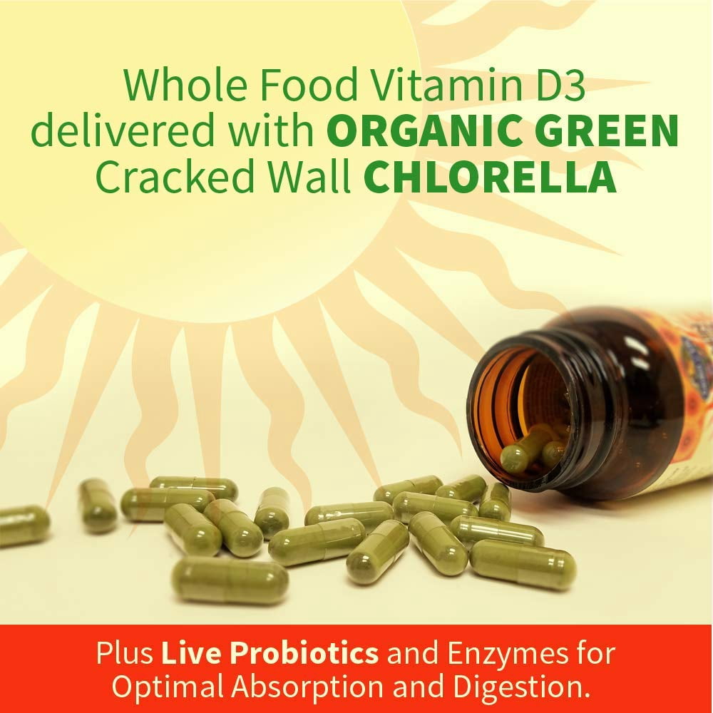 Garden of Life Vitamin Code Raw Vitamin D3, 120 Vegetarian Capsules