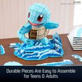 thumbnail image 4 of 4D Build, Pokémon Squirtle 3D Model Kit, Pokémon Figure, Kanto First Partner Collection, Desk Décor, 180 Pieces, for Ages 12 & Up, 4 of 4