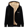 thumbnail image 1 of Men's Jackets & Coats Lightweight Warm Comfortable Outdoor Winter Softshell Windproof Casual Hooded, 1 of 4