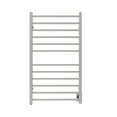 thumbnail image 3 of Amba RSWHL-B Radiant 12 Bar Large Hardwired Square Heated Towel Warmer, Brushed, 3 of 6