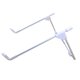 thumbnail image 1 of Soporte plegable para computadora portátil, ángulo de visión, altura ajustable, soporte de aleación de aluminio, soporte para teléfono móvil portátil Guardurnaity DZ3491-01B, 1 of 2