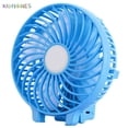 thumbnail image 2 of BadPiggies Mini Handheld Fan Foldable Desk Fan Small Personal Portable Table Fan with Battery USB Rechargeable (Blue), 2 of 9
