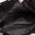 thumbnail image 2 of Bolso de hombro de nailon para mujer de compras de gran capacidad a la moda para el trabajo (negro), 2 of 7