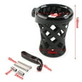 thumbnail image 2 of NS Motorcycle Handlebar Cup Holder Drink W/ Mesh Basket Mount Universal Longer, 2 of 10