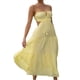 thumbnail image 3 of Lucakuins, vestido largo informal de verano para mujer, vestido sin mangas con lazo de Color sólido y espalda descubierta, vestido de fiesta a la moda con tirantes Lucakuins moda, 3 of 9