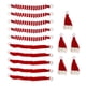 thumbnail image 4 of Christmas Ornament Mini Santa Hat Scarf Set 15Pcs for Bottle Decor, 4 of 5