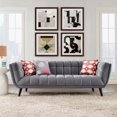 thumbnail image 2 of Modern Contemporary Urban Design Living Lounge Room Sofa, Grey Gray, Fabric, 2 of 4