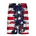 thumbnail image 4 of Mens Swim Trunks with Compression Liner Swimming Shorts 7 Inch Inseam Waterproof Quick Dry Beach Sport Shorts, 4 of 8