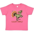 thumbnail image 3 of Inktastic Clever Turkey Thanksgiving Dinosaur Boys or Girls Baby T-Shirt, 3 of 5
