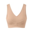 thumbnail image 4 of Wireless Front Closure Seamless Full Coverage supporting Everyday Comfort Plus Size T Shirt Bra for Daily Wear, 4 of 7