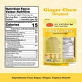 thumbnail image 2 of Pocas Lemon Ginger Chews - Sweet and Zesty Ginger Chew, Individually Wrapped Low-Calorie Snacks, Ginger Candy Made with Pure Cane Sugar, 3 Oz Ea (Pack of 4), 2 of 7