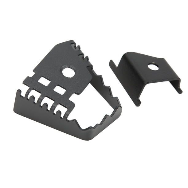 Extensor de pastillas de freno para motocicleta, extensión de pedal de freno trasero para motocicleta, repuesto de aleación de aluminio para F750GS F850GS F900XR F900R 2019‑2021(negro)