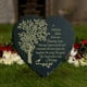 thumbnail image 3 of Bearachild Duelo Piedra conmemorativa Familias Mascotas Memoria Piedras decorativas Simpatía Regalos Accesorio para interior Jardín al aire libre Jardín y Patio Árbol Tamaño 10x10cm Bearachild HA063112-07, 3 of 6