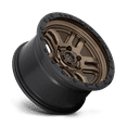 thumbnail image 2 of Fuel 1PC Aluminum Rim D702 AMMO 18X9in Matte Bronze with Black Bead Ring Finish, D70218907550, 2 of 3