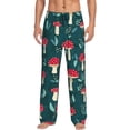 thumbnail image 1 of Balery Amanita Mushroom Pantalones de pijama para hombre, pijama ultraligero, pantalón de descanso-XX-Large, 1 of 6