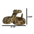 thumbnail image 2 of Ebros Realistic Diamondback Rattlesnake Hand Painted Taxidermy Statue 8.25"Long, 2 of 11