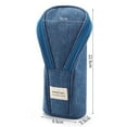 thumbnail image 3 of LOVIVER Cloth Pen Case Supplies Large Capacity Handheld Stationery Storage Organizer Blue, 3 of 7