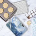 thumbnail image 5 of Yayeee Pot Holders Kitchen Heat Resistant with Pocket 7"x9.8" Cotton Oven Cooking Hot Pads, Plants and River, 5 of 7