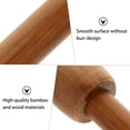 thumbnail image 5 of CIMAXIC Tapestry Poles Bamboo Chocolate for and Flags 4Pcs 12X0.6In, 5 of 7