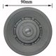 thumbnail image 2 of Polea de nailon con rodamiento de 90 mm para levantamiento de pesas, rueda de cable universal para equipos de gimnasio, 2 of 4