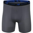 thumbnail image 3 of New Balance Men's Athletic Mesh Boxer Brief 4 Pack - NB3015-4 (Navy/Black/Royal/Lead 555N, L), 3 of 6