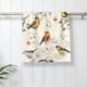 thumbnail image 5 of Balery Little Birds Toalla de Microfibra Premium con Estampado – 27.5x16 pulgadas, Alta Absorción, Suave y Aterciopelada, Secado Rápido, 5 of 6