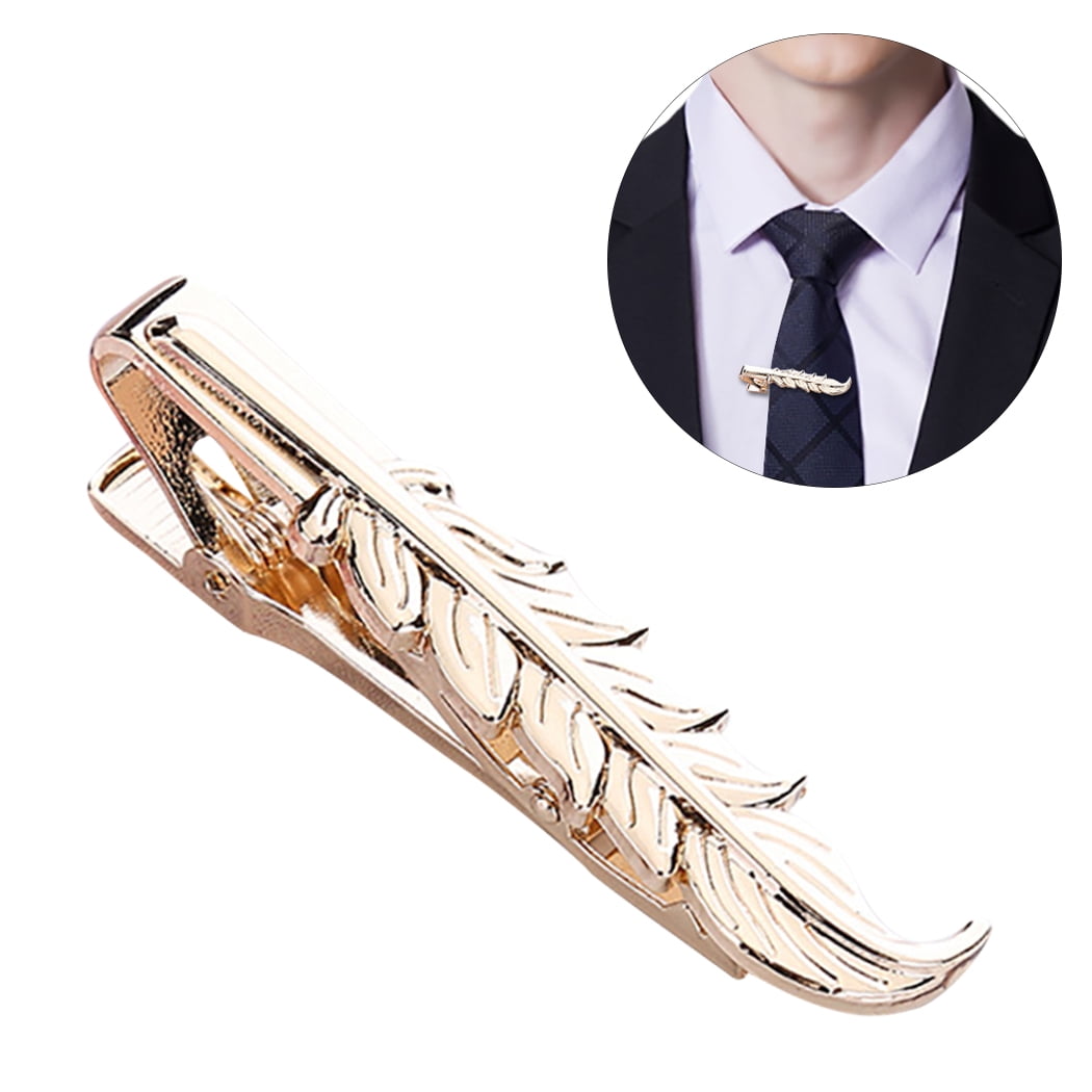 Exquisite Jewelry Fashion Clasp Gold Glasses Shape Alloy Pocket Clip Tie Clips 